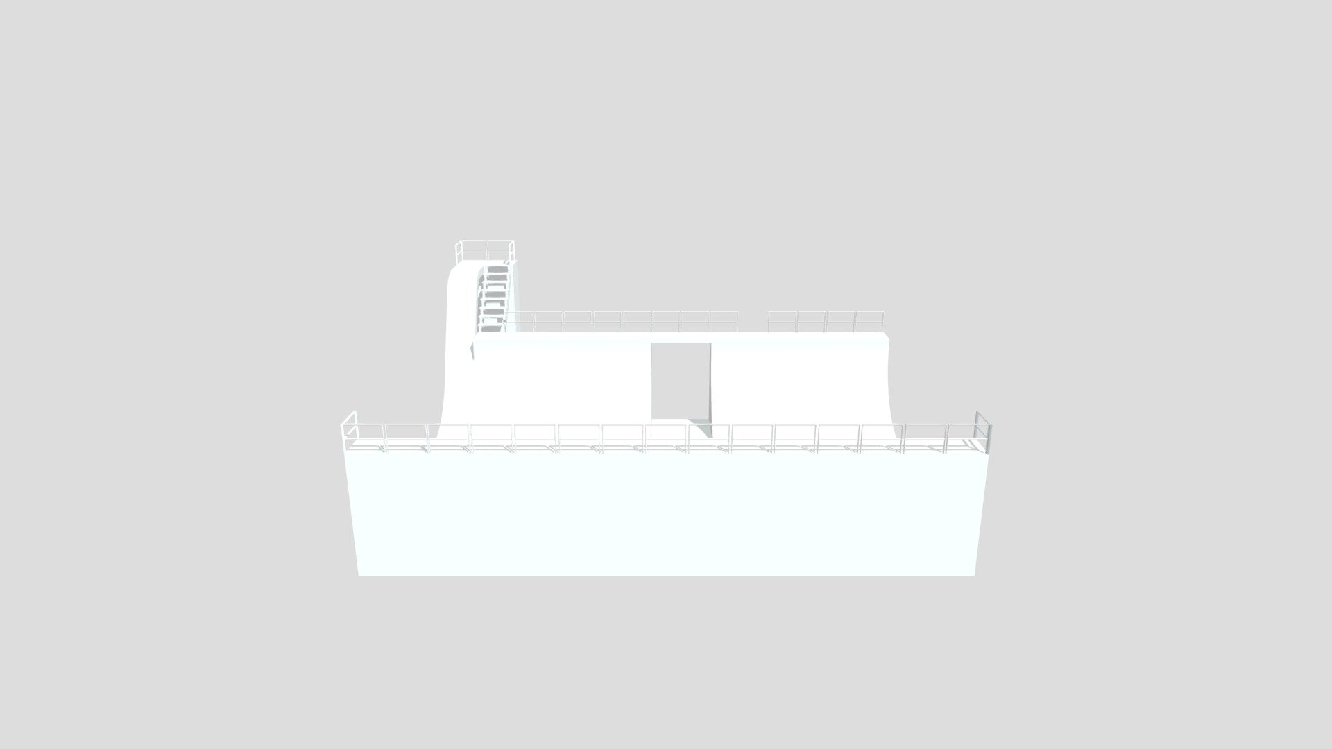 Calsam Half Pipe Model
