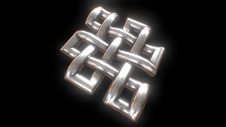 Endless-knot 3D models - Sketchfab