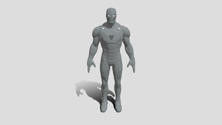 Iron-man 3D Model