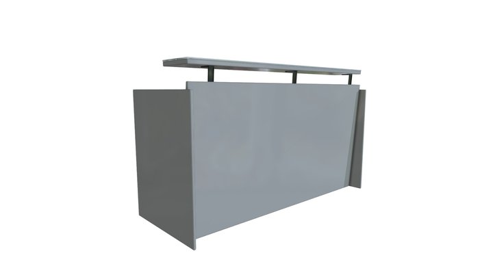 Bureau de réception & Accueil 3D Model