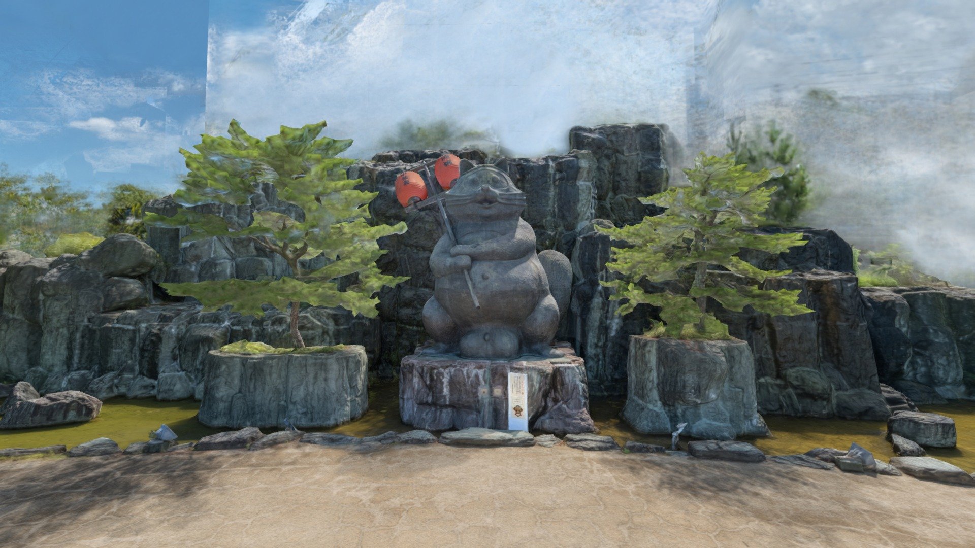 The Largest Tanuki Statue in the World 3D model by Tokoyoshi06