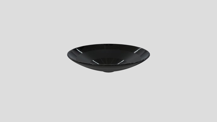 Green Plate 3D Model