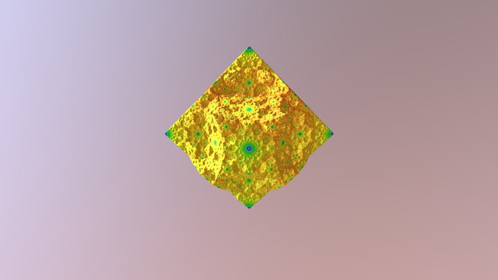 Cube Type5inf Hole 3D Model