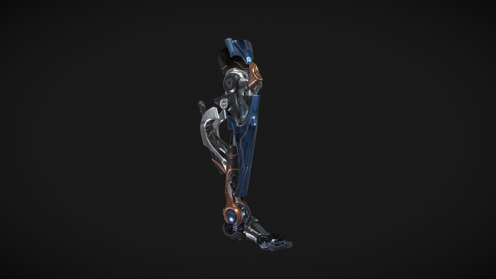 DAE GAP Final - Sci-fi Prosthetic 3D Model