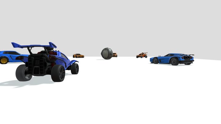 game starting (rocket league) 3D Model