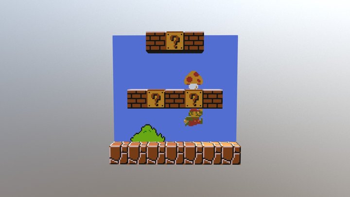 mario 3D Model