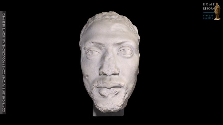 3D rendering of Memnon