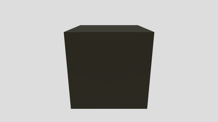 Old Television Model 3D Model