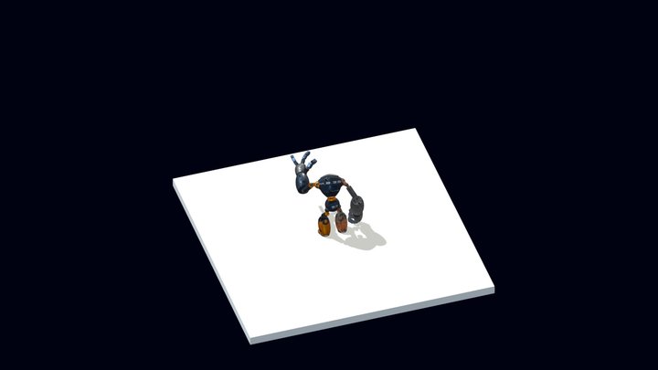 Robot Meta-Bane-33 3D Model