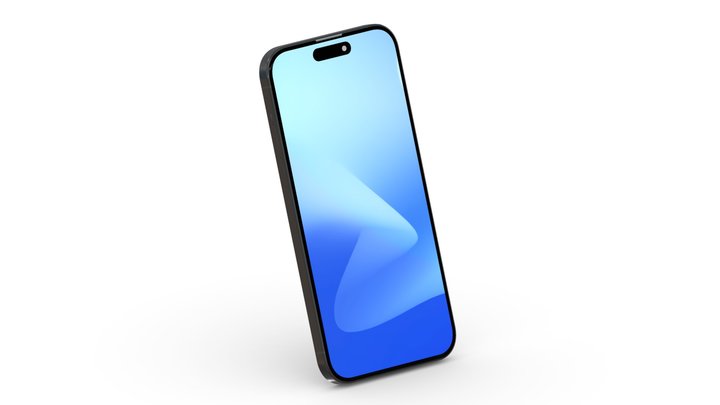iPhone 15 Pro Model 2023 Leak CAD Based Model 3D Model