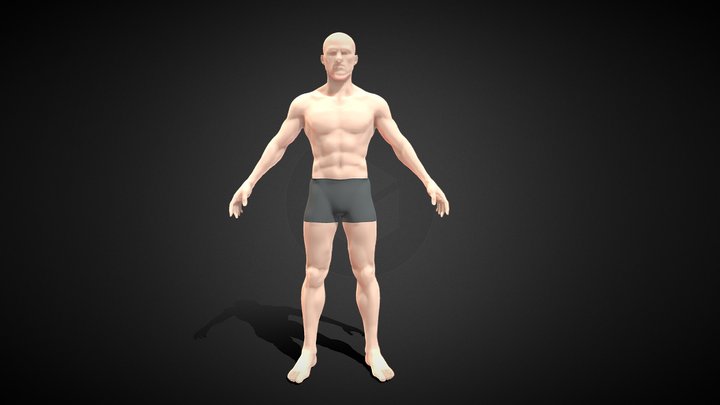 响鬼人体 3D Model