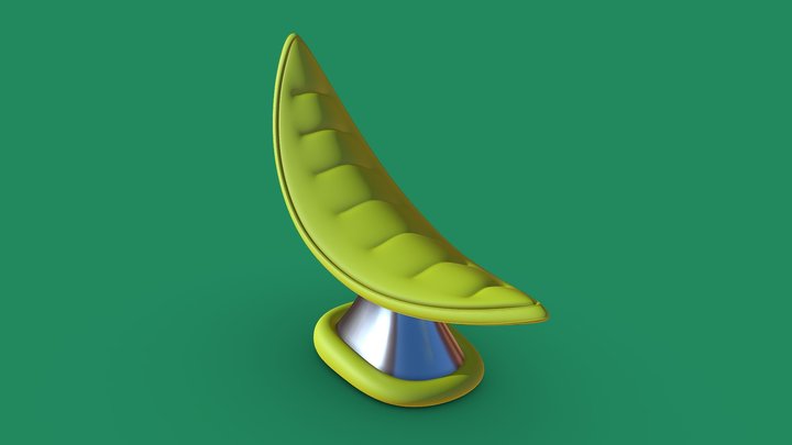 GreenPeas Armchair 3D Model