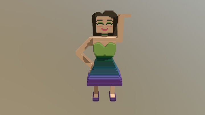 Trina Da Life Uf Da Party 3D Model