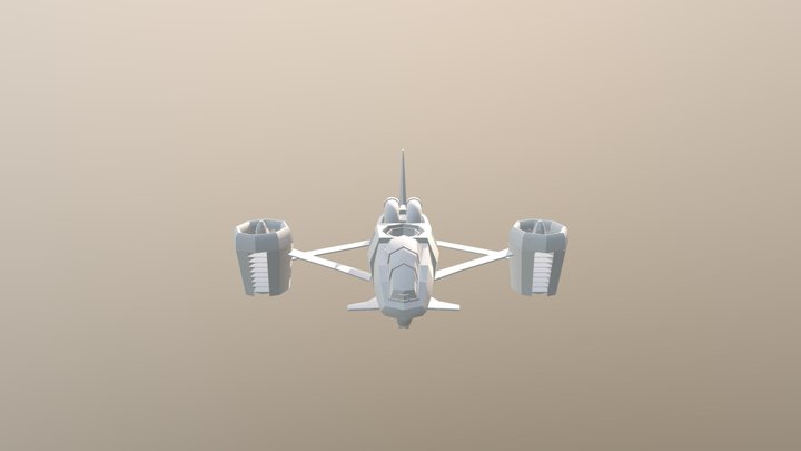 Lavrloki_Draft_Spaceship_ver.0.3 3D Model