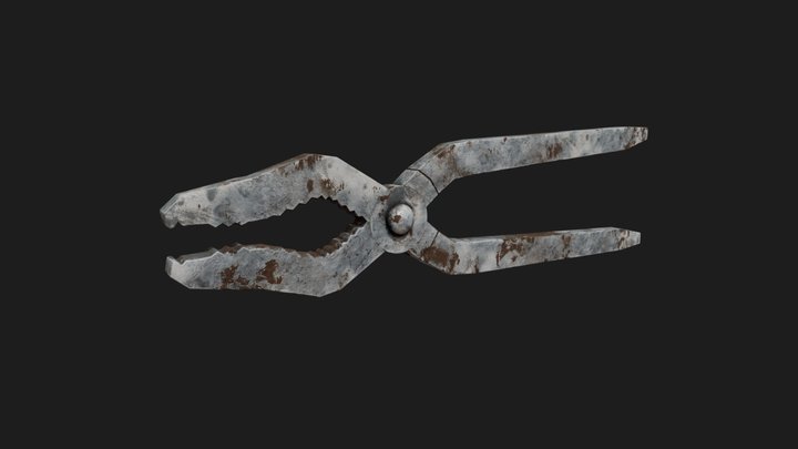 Low-Poly Nipper by Nikdox 3D Model