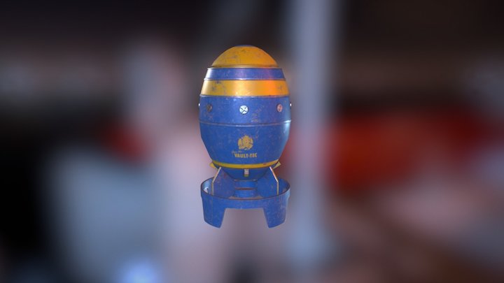 Vault-Tec Mini Nuke 3D Model