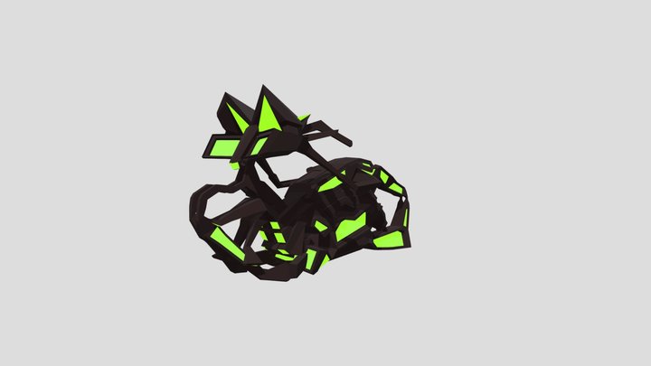 The Funk Series: Mantis Motomobile | (Dominiuno) 3D Model