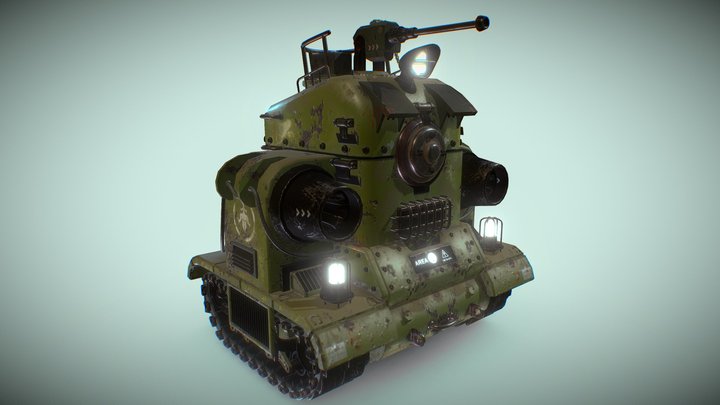 Minitanque 3D Model