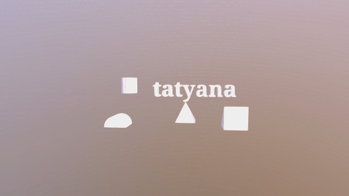 Tatyana's VR Scene - v2 3D Model