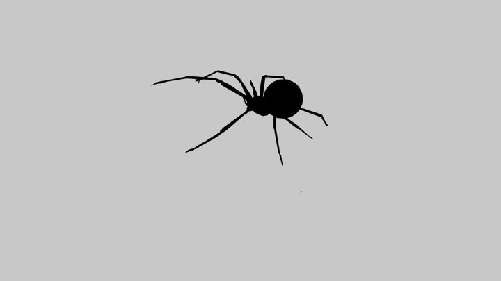 Black Widow 3D Model