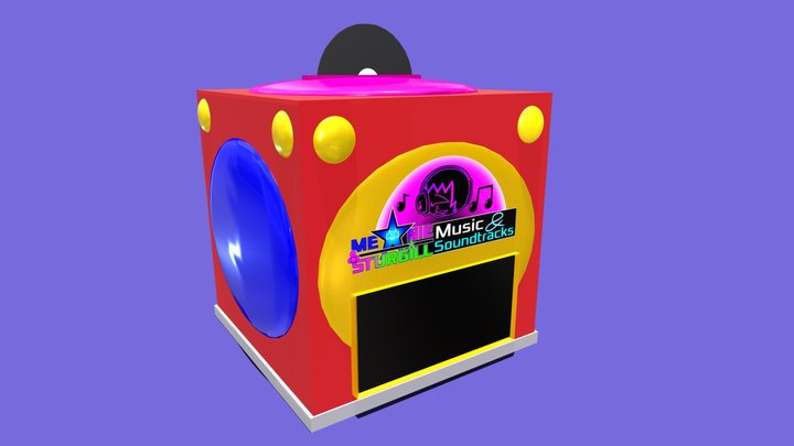 MS Jukebox V1 3D Model