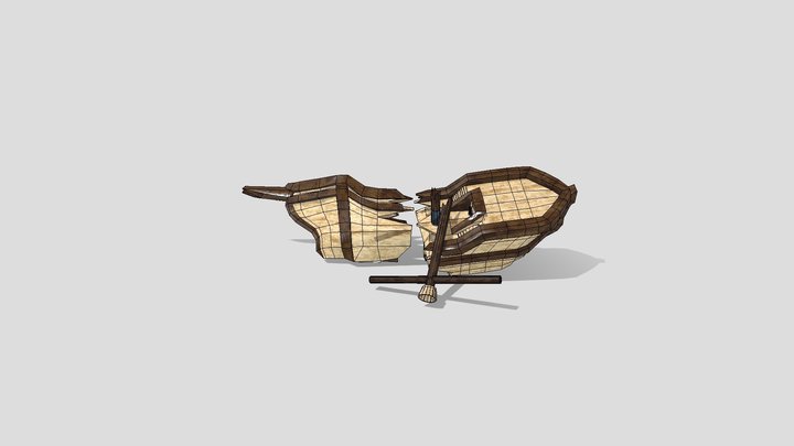 Shipwreck 3D Model