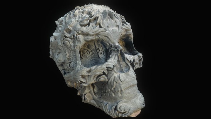 Skull 3D Print Flower