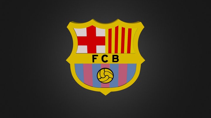 FC BARCELONA 3D Model