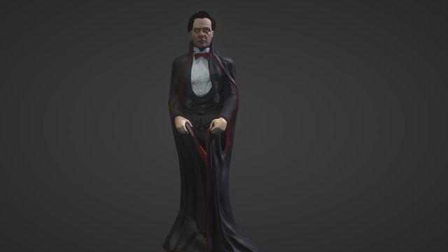 Bella Lugosi's Dracula 3D Model