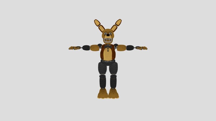 FNaFSpringBonnie RE-TaKE 3D Model