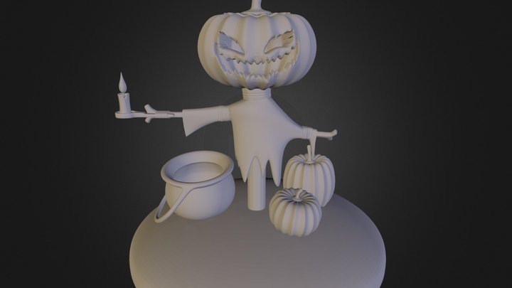 Scarecrow Jack 3D Model