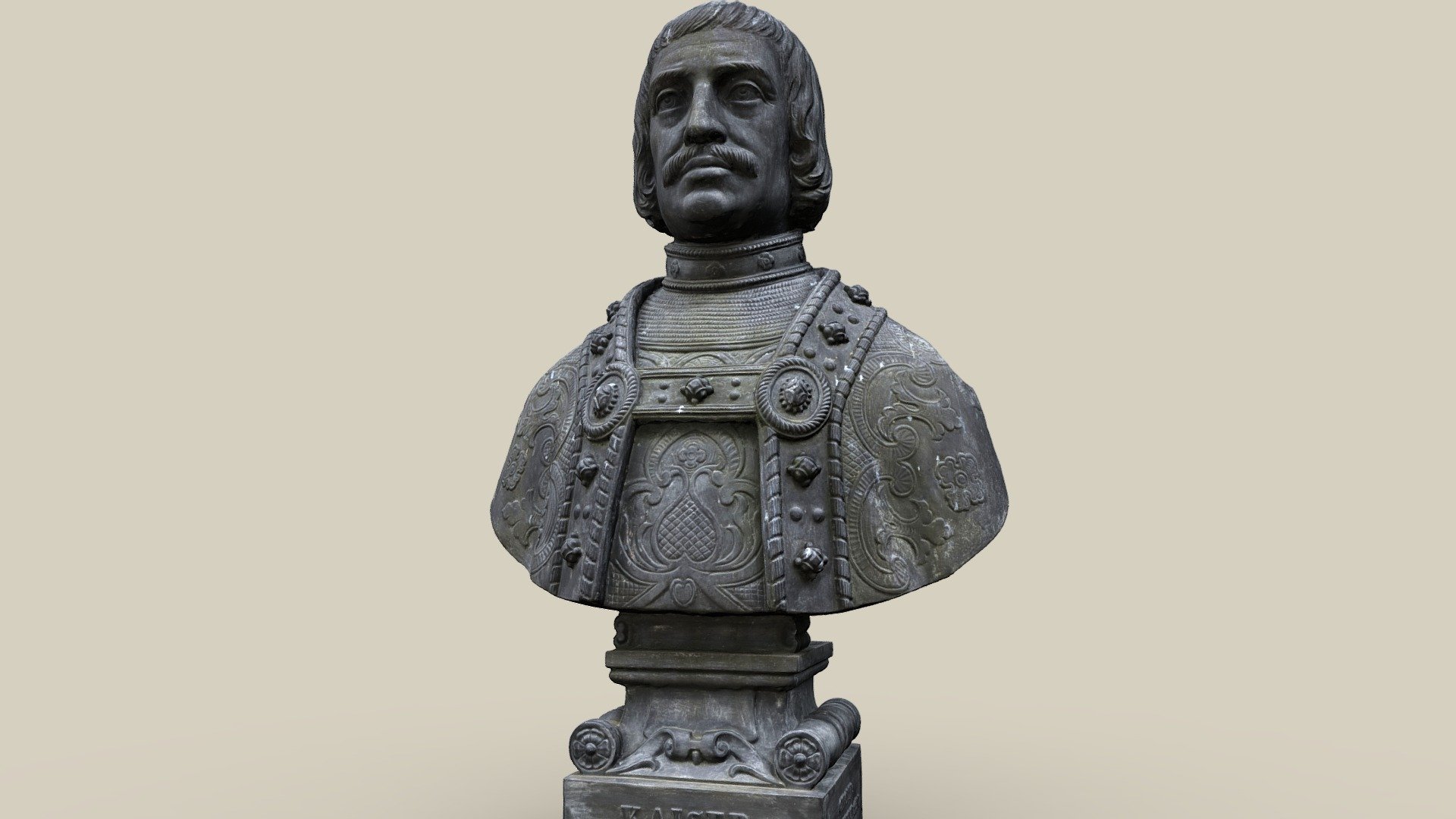 Büste Albrecht II. — Sketchfab embed 3D viewer