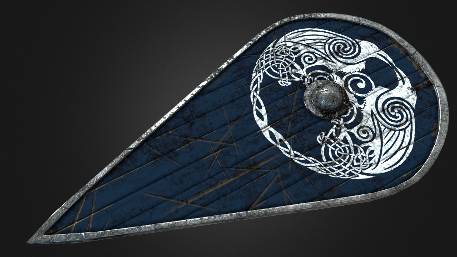 Medieval knight's shield figure 1 - 3D model by NikiYani [b3b016f ...