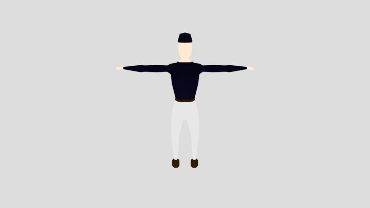 mainCharacter 3D Model