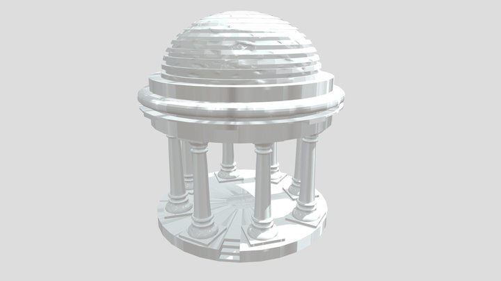Doric Pillar Project 3D Model