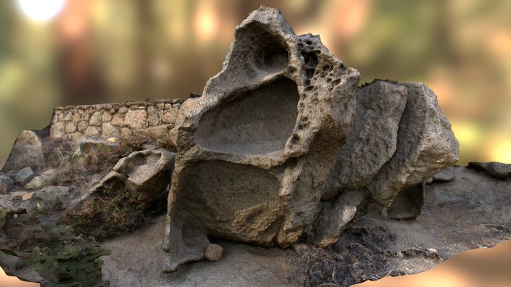 Rocks - Corsica 3D Model