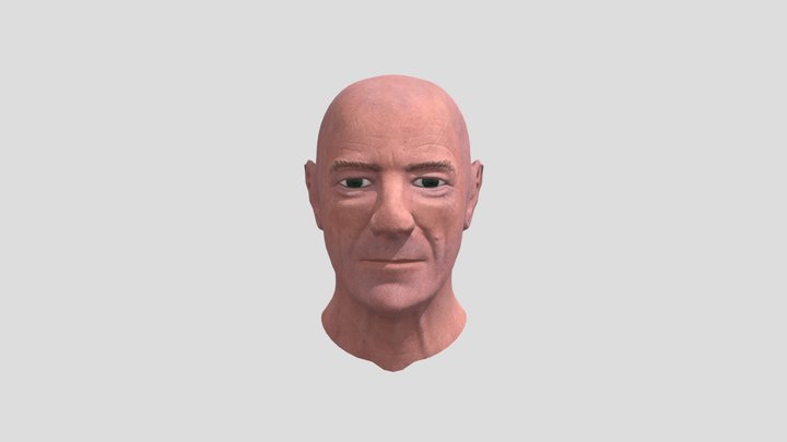 Bryan Cranston 3D Model