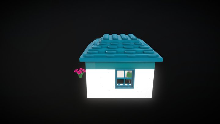 little lego house 3D Model