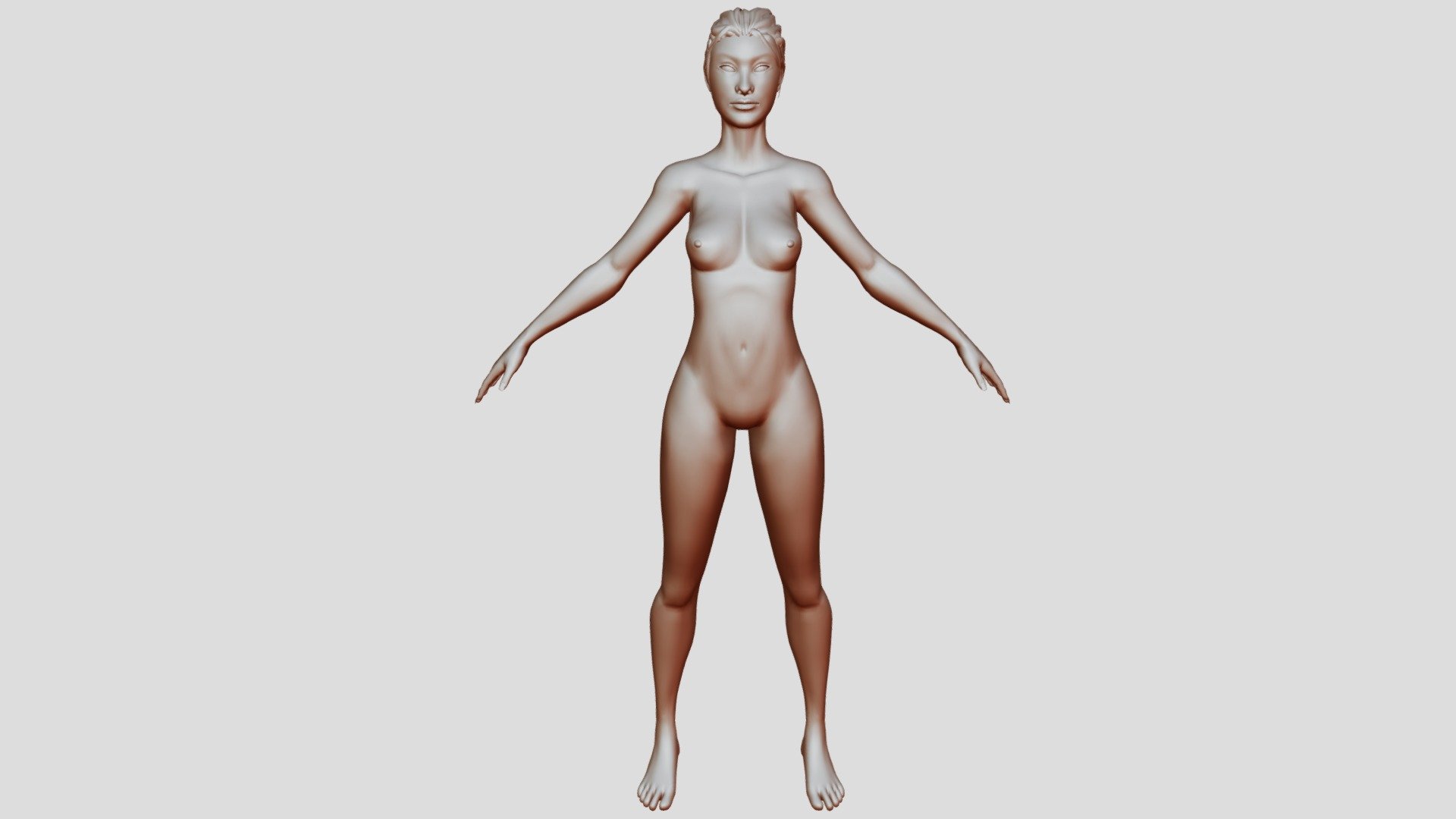 Modelo 3D: Old European Woman Mesh Rigged Version 2 #91528727