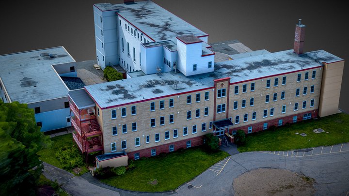 Nunnery Hospital Photogrammetry – Modelo 3D gratuito STL