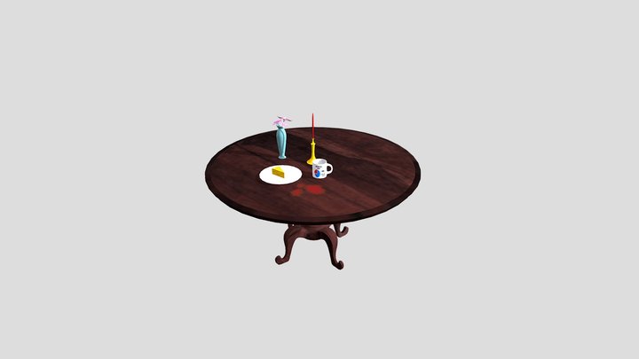 Dinner 3D Model