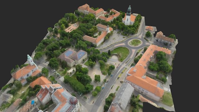 Nagykőrös - központ 3D Model
