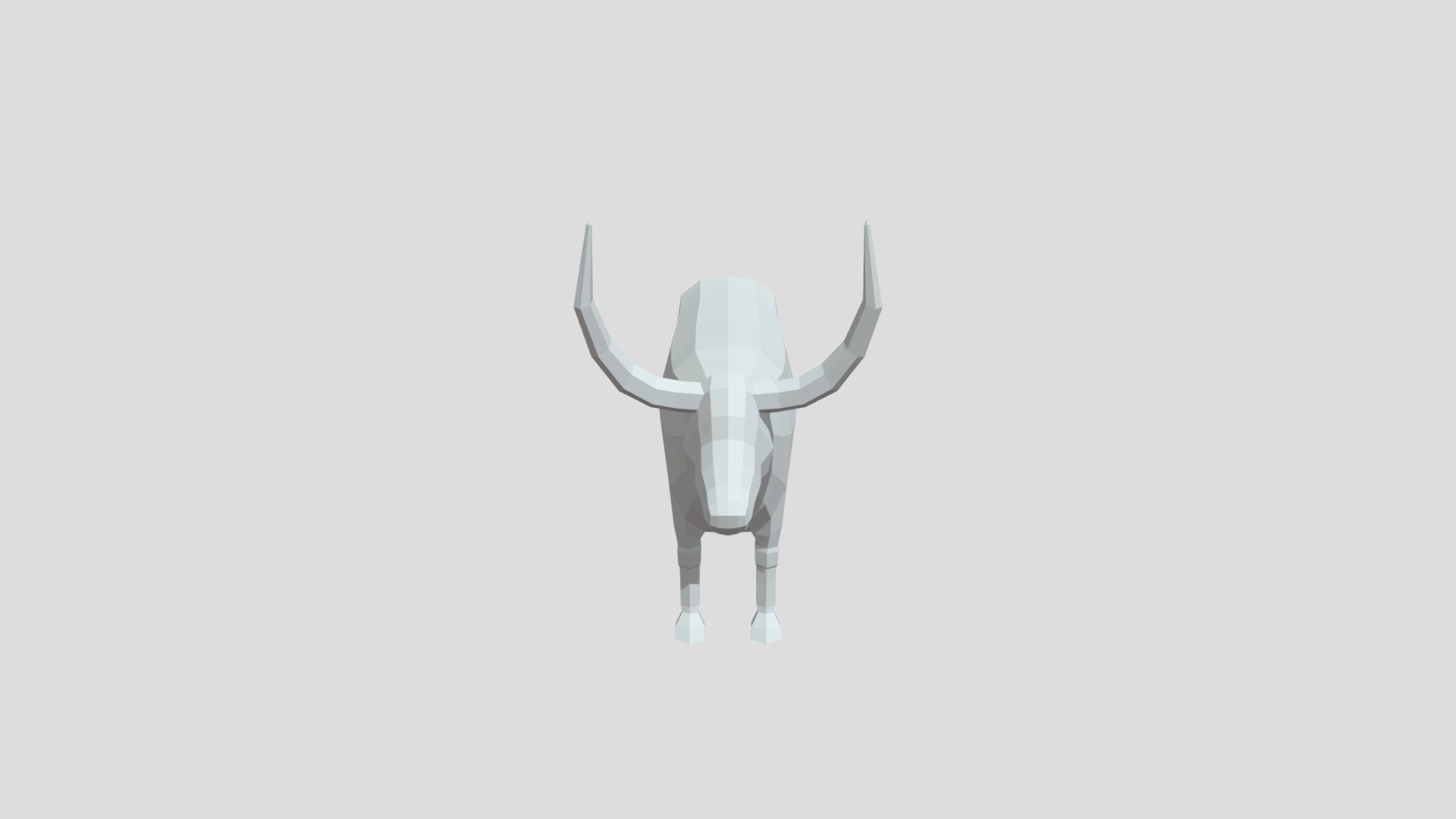 Ankole longhorn from Poly by Google