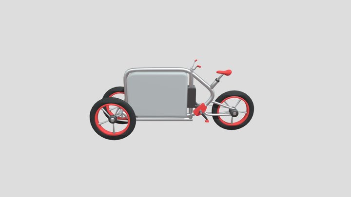 Concept Tricycle 3D Model