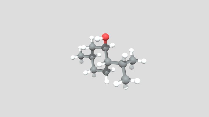 Menthol – Kostenloses 3D-Modell STL