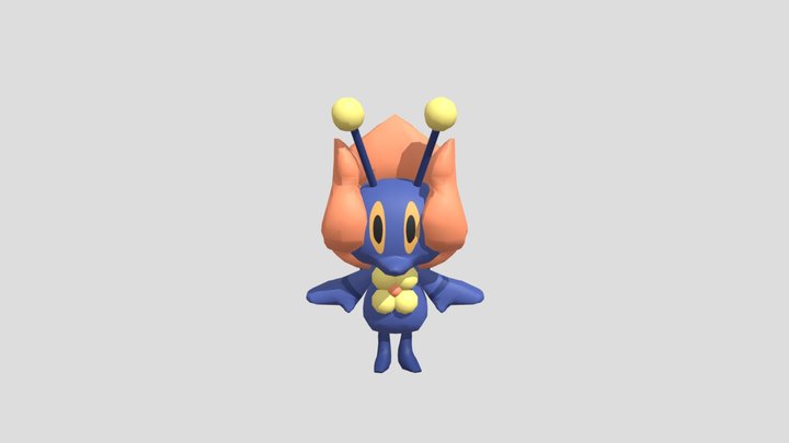 Sprout: Falling Animation 3D Model
