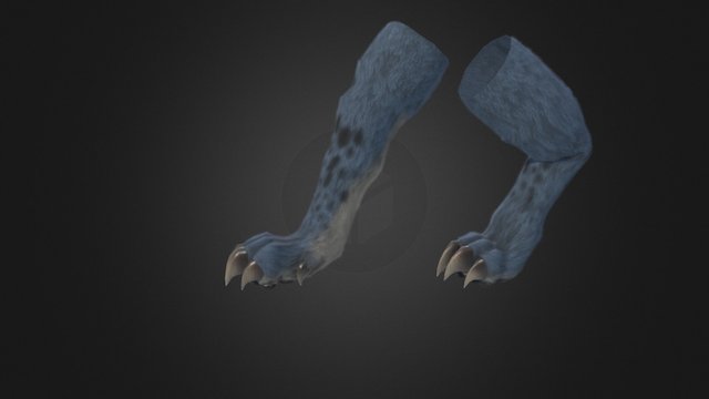 Feral  |  Playable character rig 3D Model