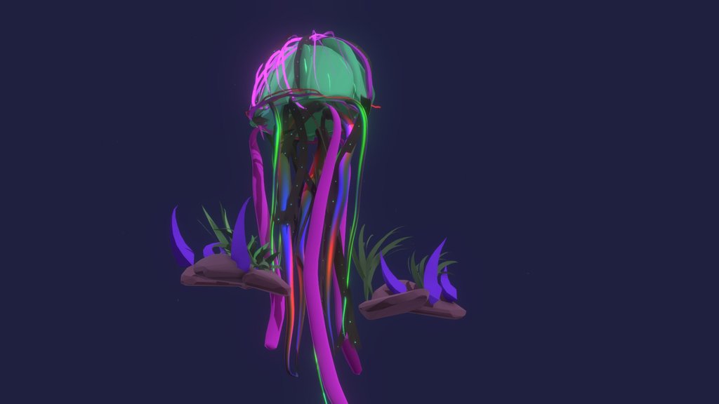Meduza w oceanie