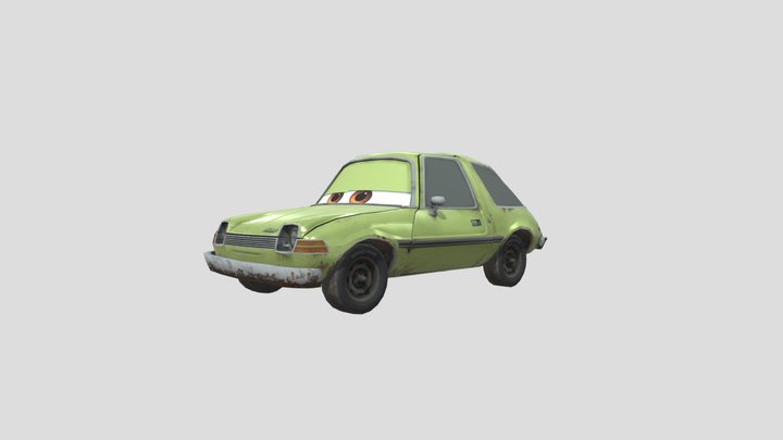 Pixar Car acer Model 3D Model