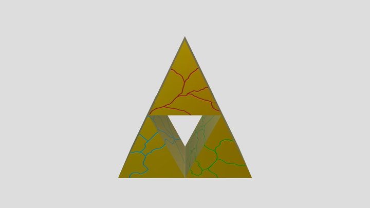 Triforce 3D Model